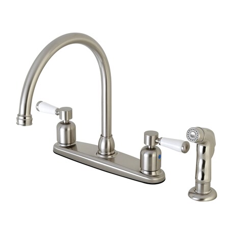Paris FB798DPLSP 8-Inch Centerset Kitchen Faucet with Sprayer FB798DPLSP